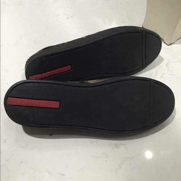 PRADA slips on camouflaged shoes - Picture 8 of 10